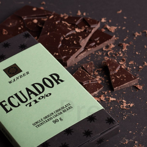 Теруарний Шоколад Чорний Ecuador 71